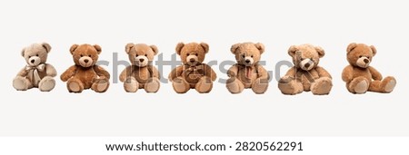 Doll cut out element set