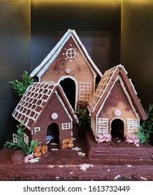 Doll House Made From Chocolate.