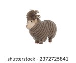 doll toy ram isolated on white background