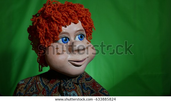 Doll Young Guy Tv Show Fairytale Royalty Free Stock Image