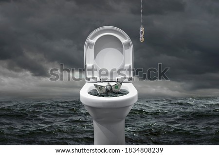 Similar – Image, Stock Photo Public toilets Deserted