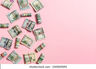 Pink Background Money gambar ke 17