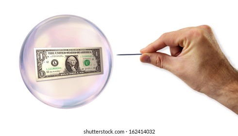 Dollar Economic Bubble About To Explode By A Needle 