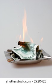 Dollars In Fire