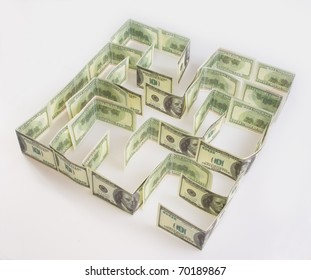 Dollars labyrinth