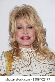 Dolly Parton at the 2019 MusiCares Person Of The Year Honoring Dolly Parton held at the Los Angeles Convention Center in Los Angeles, USA on February 8, 2019.