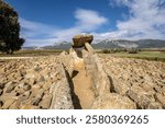 dolmen Witchcraft" chabola de la hechicera", neolithic, Elvillar, Alava, Basque Country, Spain