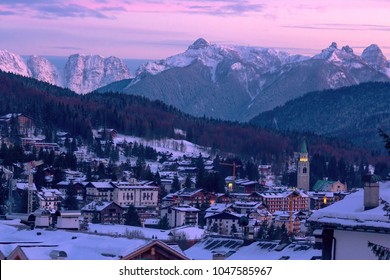 Dolomites, Italy. Cortina D'Ampezzo.