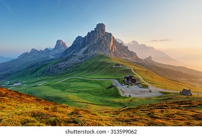 Dolomites landscape - Shutterstock ID 313599062