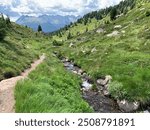 Dolomites landscape, the Dolomites are a mountain range in northeastern Italy. They form part of the Southern Limestone Alps and extend from the River Adige in the west to the Piave Valley in the east