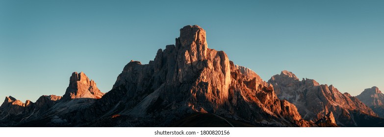 Dolomites natural landcape in North Italy