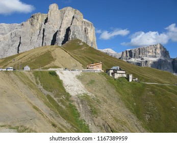 Dolomites - Passo Sella in summer