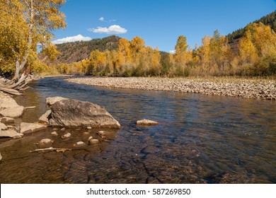 Dolores River Colorado In Fall