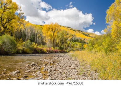 Dolores River In Yellow Fall