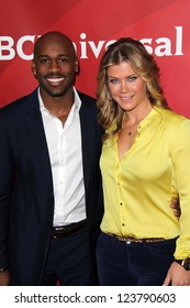 Dolvett Quince, Alison Sweeney At NBC Universal's 