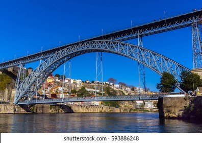 Dom Luis Bridge in Porto, Portugal