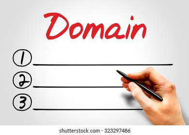 Domain Blank List, Business Concept