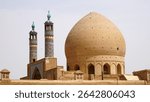 Dome Of Agha Bozorg Mosque, Kashan Iran