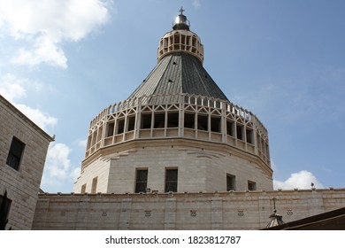 Domo de la Basílica de la Anunciación en Nazaret Israel