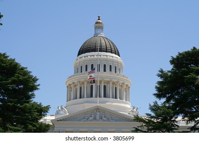 Dome Of The California State Capitol Building