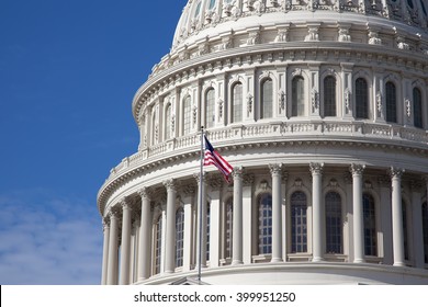 Dome Of Capitol Washington DC Closeup