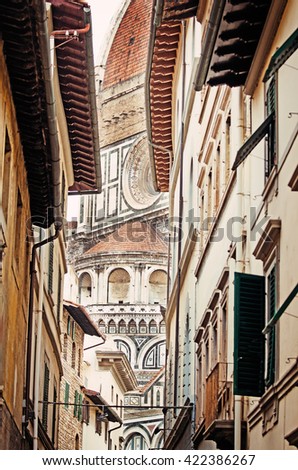 Similar – churchgoing Florence Italy