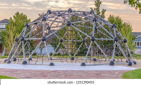 geodesic dome climbing frame