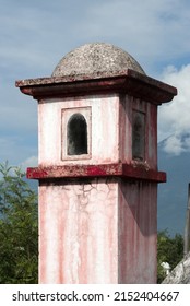 Dome In Colonial House In Antigua Guatemala, Hispanic Architecture, Home Archectonic Design High Society, Guatemala Central America 