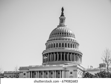 The Dome Of Famous US Capitol