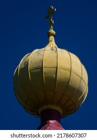 Dome Of Krivani Old Believers Church In Sunny Summer Day. 