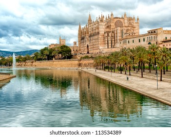 Dome Of Palma De Mallorca, Spain