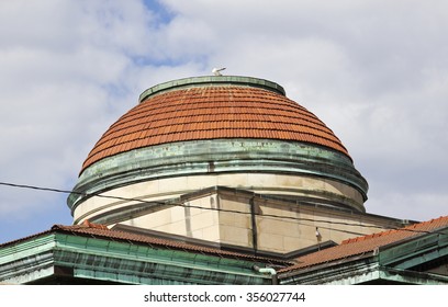 Dome Of Public Library In Oshkosh, Wisconsin