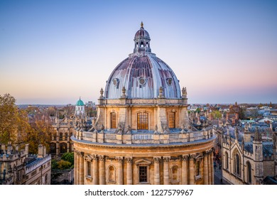 Dome Of Radcliffe Science Library In Oxford 