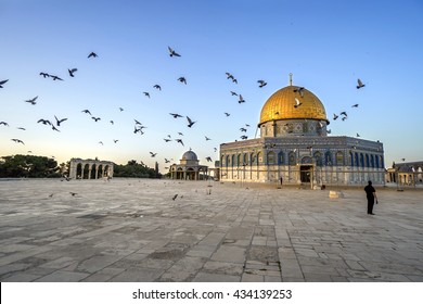 Dome of the Rock in Jerusalem                        