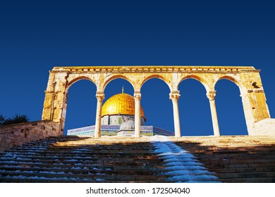 Dome of the Rock mosque in Jerusalem, Israel