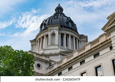 Dome Of The South Dakota Capital Building In Pierre, SD