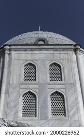 Dome Of Sultan III. Mehmed Tomb Next To Hagia Sophia In Istanbul, Turkey 
