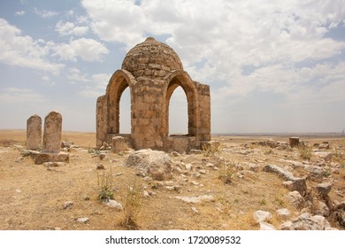 A Dome With Tomb In Dara Antique City, Eastern Anatolia, Upper Mesopotamia Turkey