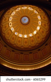 Domed Ceiling Rotunda, California State Capital Building