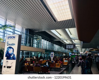 Domestic Departure Hall At Kempegowda International Airport, Bangalore, India - 31st October 2018