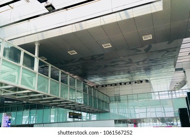 Domestic Departure Hall At Netaji Subhas Chandra Bose International Airport, Kolkata India On 4th April 2018