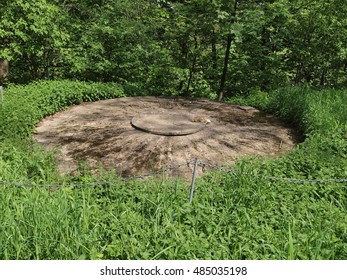 Domestic Wastewater Treatment Plant With Cover Of Concrete Slabs