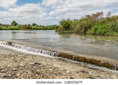 São Domingos Do Cariri, Paraiba, Brazil - February, 2018: Transfer Of The São Francisco River Is A Large-scale Interbasin Transfer To The Dry Sertão In The Northeastern States Of Brazil