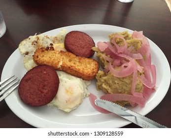 Dominican Breakfast Food