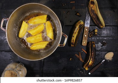 Dominican Food, Ripe Plantain To The Cauldron, Ripe Banana, Dessert, Tasty, Dominican Sweet, Rustic Cuisine, Caribbean Cuisine, Dominican Cuisine