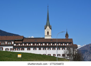 Dominican Order Abbey Of Cazis, Domleschg, Canton Of Graubünden, Switzerland