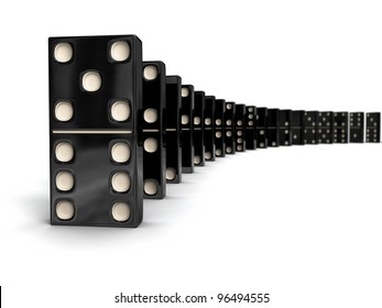 Domino Effect Images, Stock Photos & Vectors | Shutterstock