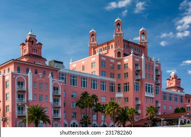 The Don Cesar Hotel In St. Pete Beach, Florida.