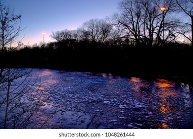 Don Valley Parkway After Sunset