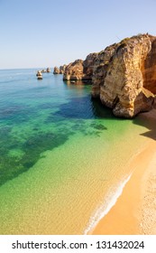 Dona Ana Beach At Lagos, Algarve, Portugal